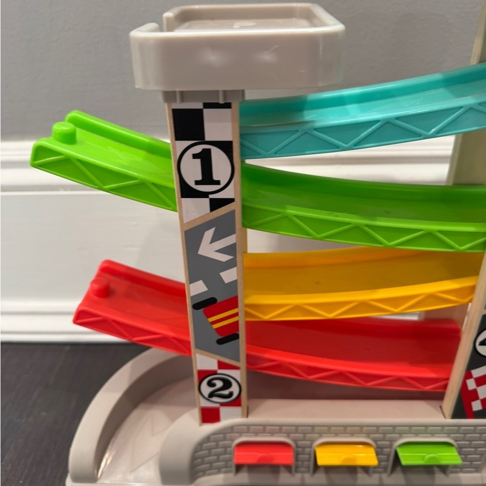 Colorful Slide Racing Track Toy for Kids Boys Infants Toddlers - Picture 4 of 7